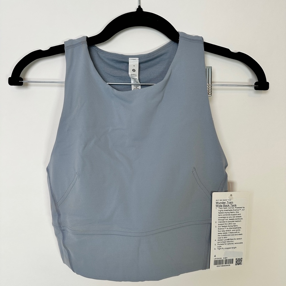 Lululemon wunder train wide back tank top